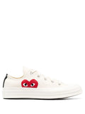 Comme Des Garçons Play x Converse tenis con corazones estampados | neutro | Image 1
