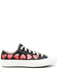 Comme Des Garçons Play x Converse tenis Chuck 70 Multi Heart en colaboración con Converse | negro | Image 1