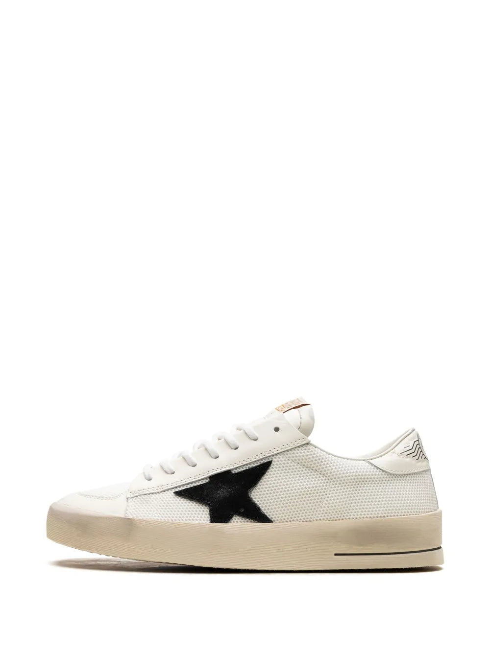 Golden Goose Stardan star-patch lace up sneakers | Image 5