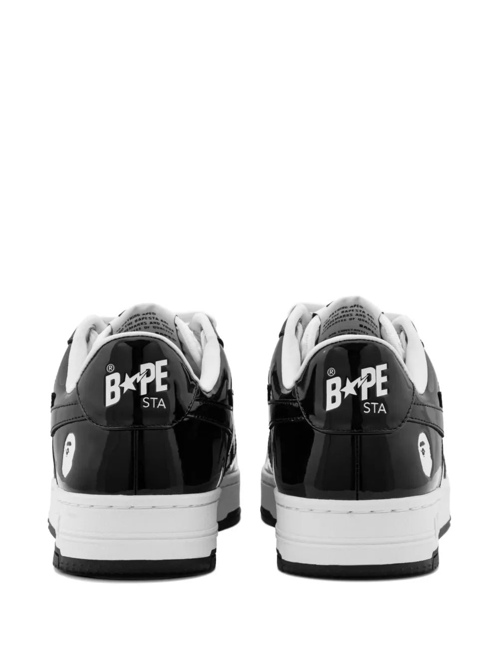 A BATHING APE® tenis Bape Sta de charol | Tenis