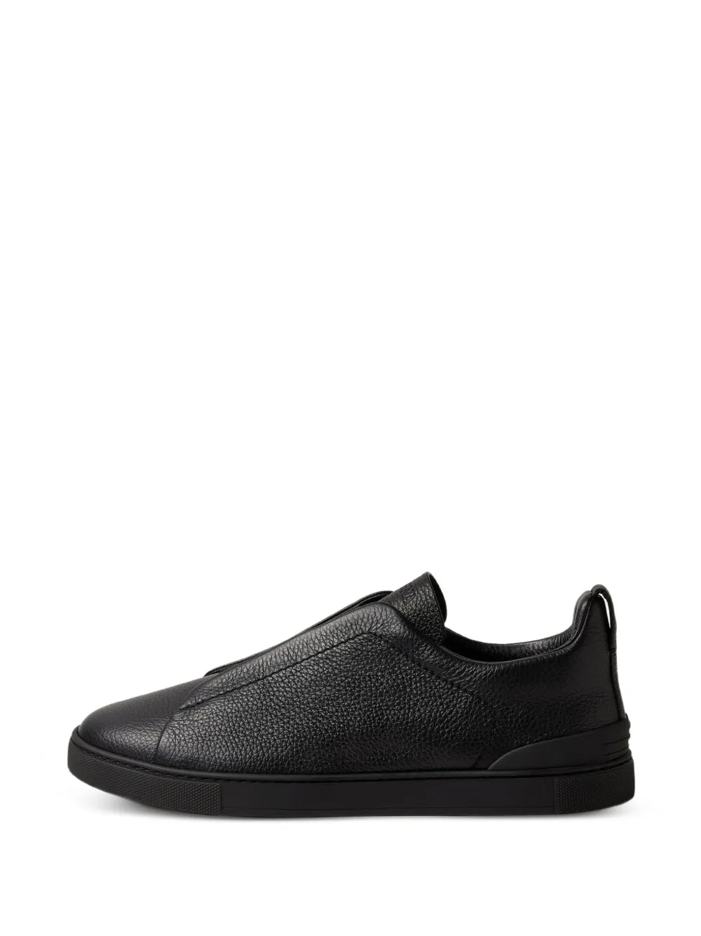 Zegna tenis Triple Stitch™ de piel | negro | Image 1