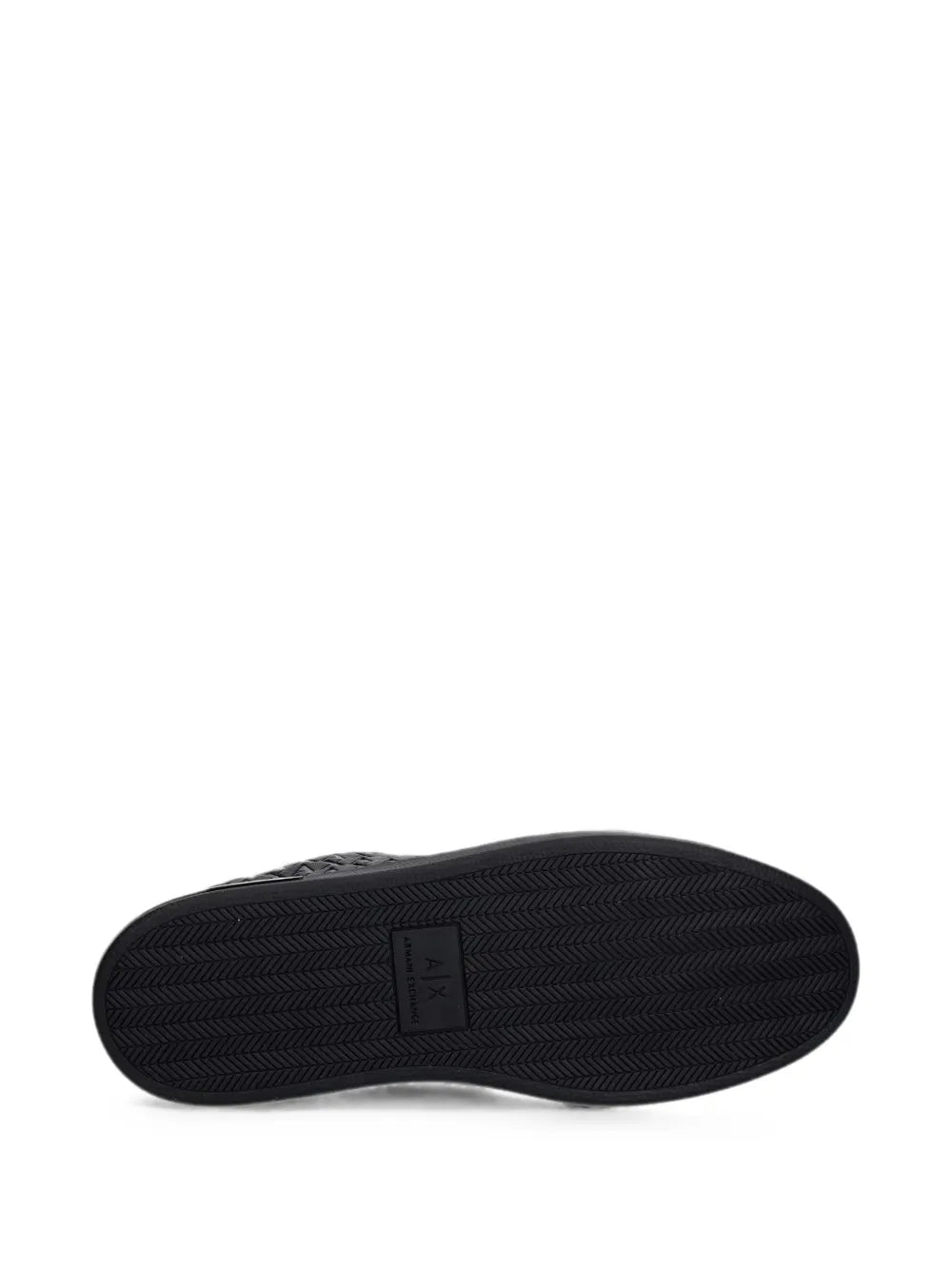 Armani Exchange tenis con agujetas y logo en relieve | Image 5